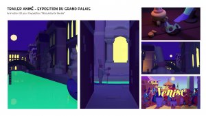 PORTFOLIO Mélanie PELTIER- trailer animé - expostion du grand palais