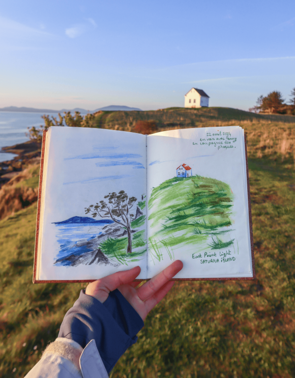 Croquis de voyage - Saturna island – Image 2